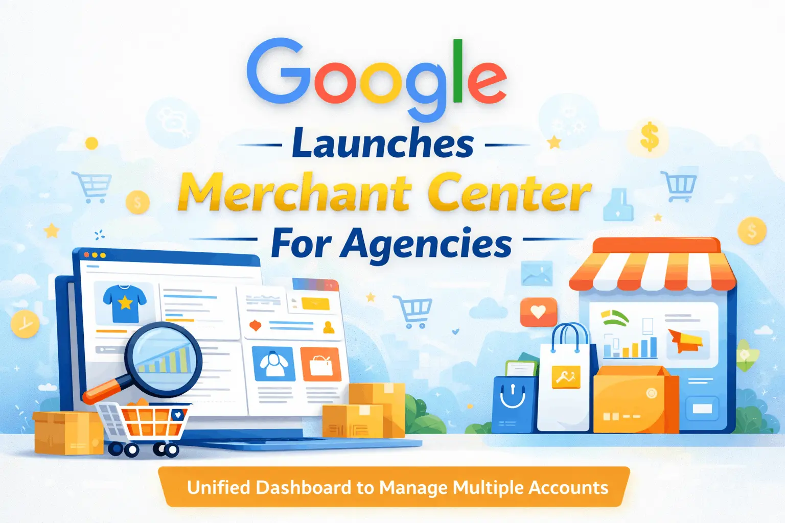 Google launches Merchant Center for agencies
