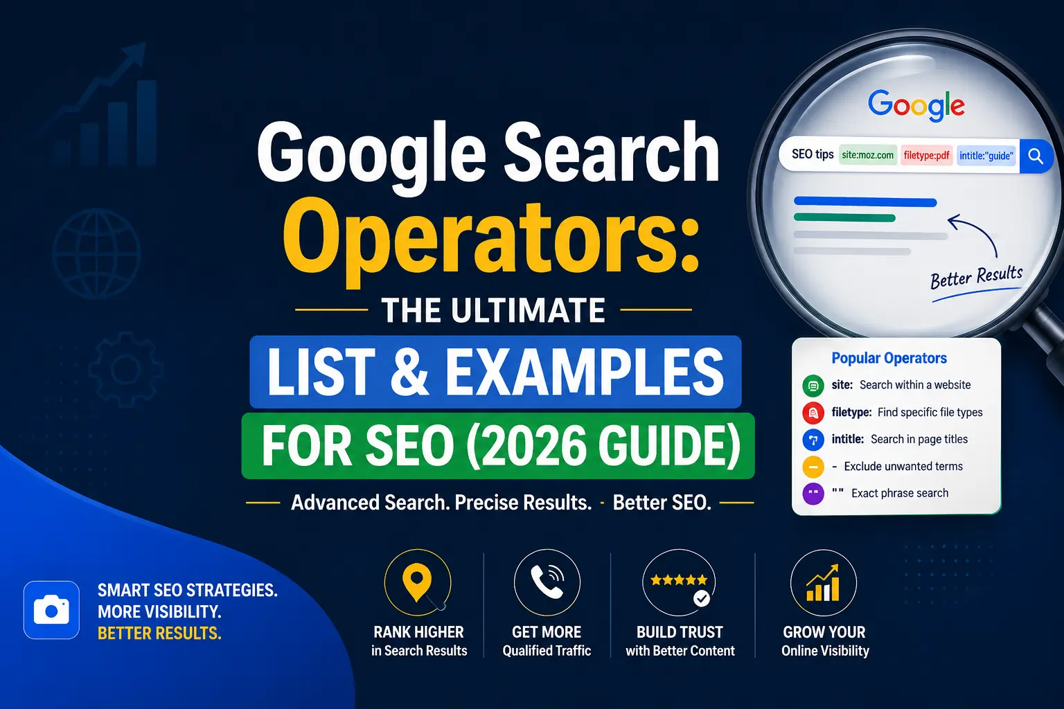 Google Search Operators: The Ultimate List & Examples for SEO (2026 Guide)