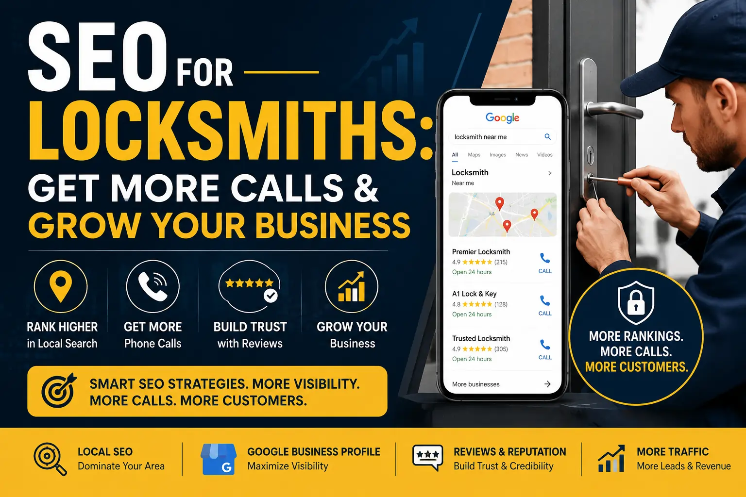 SEO for Locksmiths - Get More Calls & Grow Your Business