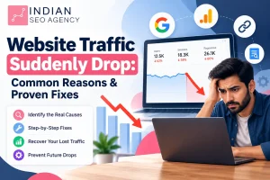 Website Traffic Suddenly Drop: Common Reasons & Proven Fixes for 2026